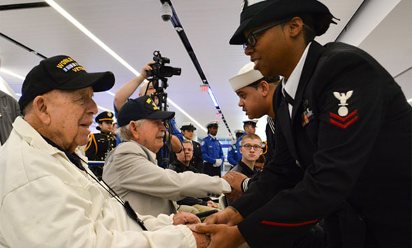 Navy Honor Flight Los Angeles 2018